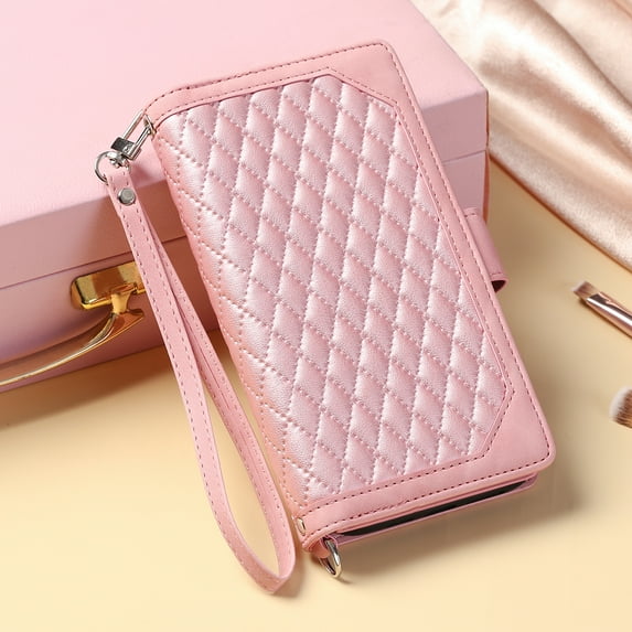 for Samsung Galaxy S20 FE Wallet Case with Magnetic Kickstand Wrist Strap Card Slots, High Quality PU Leather Flip Cover for Samsung Galaxy S20 FE 6.5 Inch,Rosegold