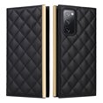 thumbnail image 1 of For Samsung Galaxy S20 FE Wallet Phone Case,PU Leather Folio Flip Kickstand,With Wrist Strap&Shoulder Strap,Card Slots,Shockproof Rugged Anti-fall Crossbody Phone Case Cover,Black, 1 of 9