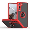 thumbnail image 1 of for Samsung Galaxy S20 Plus Case, Hybrid Matte Back Case Magnetic For Car Mount with 360° Rotatable Ring Holder Kickstand Shockproof Protective Phone Cover For Samsung Galaxy S20 Plus,
Red, 1 of 8