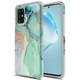thumbnail image 1 of Samsung Galaxy S20 Plus Case, KAESAR Hybird Drop Protection Sleek Slim Dual Layer Shockproof Colorful Graphic Armor Case For Samsung Galaxy S20+ (Green Marble), 1 of 6
