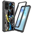 thumbnail image 1 of Samsung Galaxy S20 Plus Case, KAESAR Hybrid Bling Glitter Sparkle Black Marble Graphic Fashion Cute Colorful Silicone Skin Cover Armor Case for Samsung Galaxy S20 Plus, 1 of 6