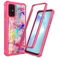 thumbnail image 1 of Samsung Galaxy S20 Plus Case, KAESAR Hybrid Bling Glitter Sparkle Pink Marble Graphic Fashion Cute Colorful Silicone Skin Cover Armor Case for Samsung Galaxy S20 Plus, 1 of 6