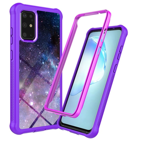 Samsung Galaxy S20 Plus Case, Rosebono Hybrid IMD Design Graphic Anti-Scratch Fashion Cute Colorful Silicone Skin Cover Armor Case for Samsung Galaxy S20 Plus (Stardust)