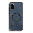 thumbnail image 1 of for Samsung Galaxy S20 Plus PU Leather Case, Vintage Compatible with MagSafe and Wireless Charging Slim Fit-Drop Scratch Resistant Support Magnetic Car Mount Case Cover for Galaxy S20 Plus, Blue, 1 of 9