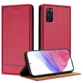 thumbnail image 1 of for Samsung Galaxy S20 Plus Slim Case with Card Holder, Premium PU Leather Wallet Case with Flip Card Slots Kickstand & Magnetic Closure for Samsung Galaxy S20 Plus, Red, 1 of 6