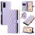 thumbnail image 1 of for Samsung Galaxy S20 Plus Wallet Case, Premium PU Leather Magnetic Flip Folio Case with Wrist Strap Credit Card Holder for Women Men Crossbody Strap Case Cover for Samsung Galaxy S20 Plus, Purple, 1 of 9