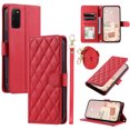 thumbnail image 1 of for Samsung Galaxy S20 Plus Wallet Case, Premium PU Leather Magnetic Flip Folio Case with Wrist Strap Credit Card Holder for Women Men Crossbody Strap Case Cover for Samsung Galaxy S20 Plus, Red, 1 of 9