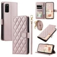 thumbnail image 1 of for Samsung Galaxy S20 Plus Wallet Case, Premium PU Leather Magnetic Flip Folio Case with Wrist Strap Credit Card Holder for Women Men Crossbody Strap Case Cover for Samsung Galaxy S20 Plus,Rosegold, 1 of 9