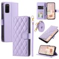 thumbnail image 1 of for Samsung Galaxy S20 Plus Wallet Case, Premium PU Leather Magnetic Flip Folio Case with Wrist Strap Credit Card Holder for Women Men Crossbody Strap Case Cover for Samsung Galaxy S20 Plus, Purple, 1 of 9