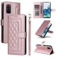 thumbnail image 1 of for Samsung Galaxy S20 Plus Wallet Flip Case, Classic PU Leather Card Slots with Lanyard Magnetic Closure Kickstand Drop Protective Soft TPU Inner Case Cover for Samsung Galaxy S20 Plus, Rosegold, 1 of 6