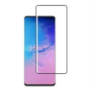 Samsung Galaxy S20 ULTRA 6.9 Tempered Glass Screen Protector [Full Adhesive with Curved Coverage] [Fingerprint Cutout] 3D, 9H Glass Screen Protector Tempered Glass For Samsung Galaxy S20 Ultra 5G