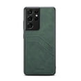 thumbnail image 1 of for Samsung Galaxy S20 Ultra Phone Case, Card Slots Case, Dual Layer Shockproof Hidden PU Leather Skin Card Slot Anti-fall Rugged Ultra Slim Phone Cover for Samsung Galaxy S20 Ultra,Green, 1 of 6