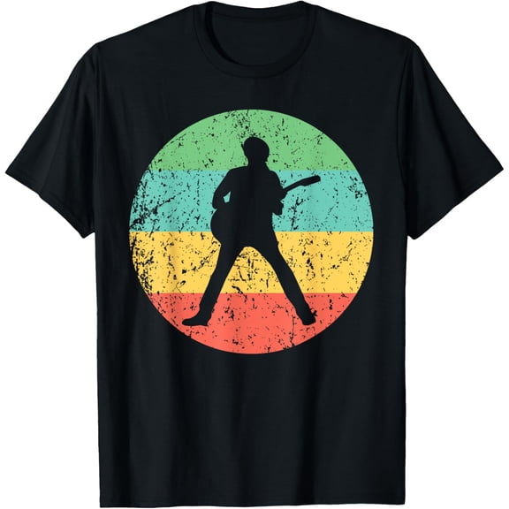 Playful Comfort Tee - Guitar Shirt - Vintage Retro Music T-Shirt