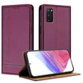 thumbnail image 1 of for Samsung Galaxy S20 Wallet Case with RFID Blocking Credit Card Slots, Luxury PU Leather Purse Cover with Flip Kickstand Shockproof Protective Phone Case for Galaxy S20 Case, Purple, 1 of 7
