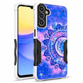 thumbnail image 1 of Samsung Galaxy S21 5G Case (6.3"), Rosebono Slim Hybrid Shockproof Hard Cover Graphic Fashion Colorful Skin Cover Armor Case for Samsung Galaxy S21 5G (Mandala), 1 of 5