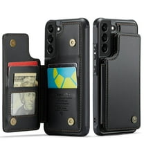 for Samsung Galaxy S21 5G Case with Card Holder, Wallet Case for Women Men with RFID Blocking, Durable Leather Kickstand Magnetic Clasp Shockproof Phone Case for Samsung Galaxy S21 5G