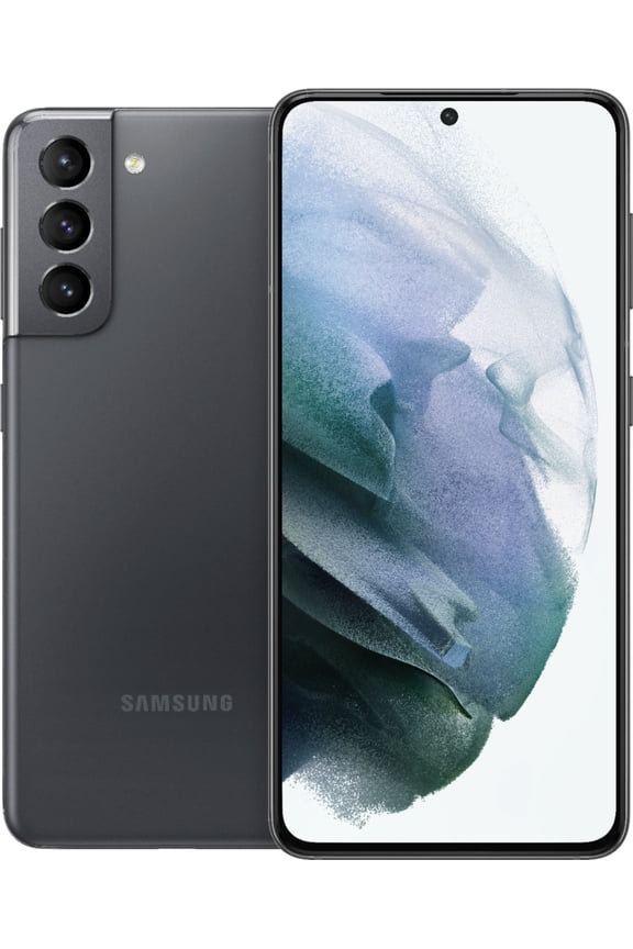 Galaxy S21 5G G991B 128GB Dual Sim GSM Unlocked Android Smartphone (International Variant/US Compatible LTE) - Phantom Gray