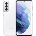 thumbnail image 1 of Samsung Galaxy S21 5G G991B 128GB Dual Sim GSM Unlocked Android Smartphone (International Variant/US Compatible LTE) - Phantom White, 1 of 9