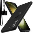 thumbnail image 1 of for Samsung Galaxy S21 FE Case,Built-in 360° Rotatable Ring Holder|Anti-Scratch Soft Microfiber Lining|Support Car Mount|Galaxy S21 FE Phone Case Cover for Girls Women Black 10-s21fe-01, 1 of 15