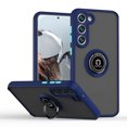 thumbnail image 1 of for Samsung Galaxy S21 FE Case, Protective Matte Back Case Magnetic For Car Mount with 360° Rotatable Ring Holder Kickstand Shockproof Protective Cover For Samsung Galaxy S21 FE,
Blue, 1 of 8