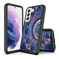 thumbnail image 1 of Samsung Galaxy S21 FE Case, Rosebono Hybrid Graphic Design Pattern Hard Back Pannel Cover Protection Case For Samsung Galaxy S21 FE (Mandala), 1 of 4