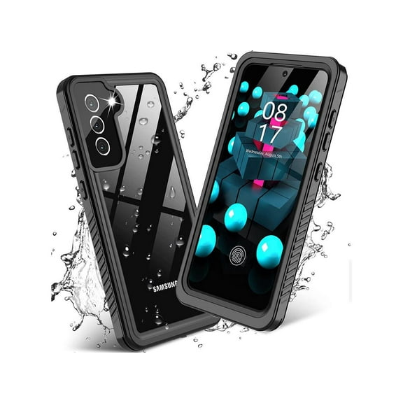 Samsung Galaxy S21 FE Case Waterproof, 360 Full Body Protection with Built in Screen Protector Heavy Duty Shockproof IP68 Underwater Protective Phone Case for Samsung S21 FE 5G 6.4 inch 2022