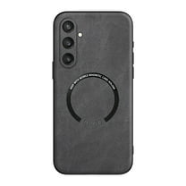 for Samsung Galaxy S21 FE Magnetic Case, Ultra Slim Fit Bumper Compatible with Magsafe   Car Mount Anti-Scratch Minimalist Shockproof Phone Case for Samsung Galaxy S21 FE, Gray