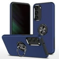 thumbnail image 1 of for Samsung Galaxy S21 Plus Case, 360° Rotatable Ring Holder Kickstand Dual Layer Military-Grade Drop Tested Protection Support Car Holder Mount Magnetic Absorbing Bumper Phone Case, Blue, 1 of 7