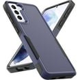 thumbnail image 1 of for Samsung Galaxy S21 Plus Case: Dual Layer Protective Heavy Duty Cell Phone Cover Shockproof Rugged with Screen Protector - Military Protection Bumper Tough - Samsung Galaxy S21+ Plus 5G, Blue, 1 of 16