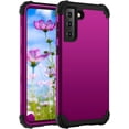 thumbnail image 1 of Samsung Galaxy S21 Plus Case, Galaxy S21 Plus Case 3 in 1 Heavy Duty Hard PC Soft Silicone Hybrid Design Shockproof Anti-Scratch Rugged Bumper Protective Cover for Samsung Galaxy S21 Plus 6.7", 1 of 7