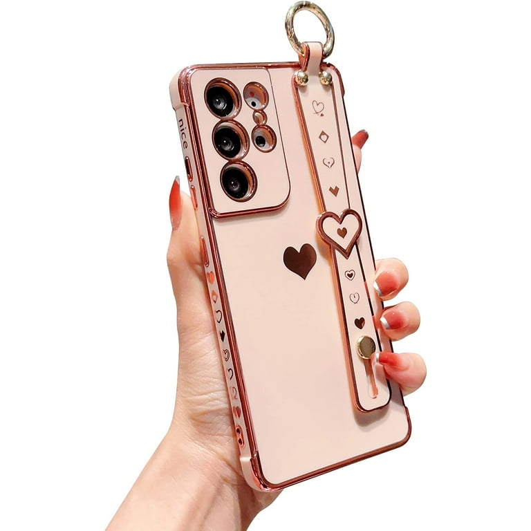 Samsung Galaxy S21 Ultra 5g Phone Case with Electroplated Cute