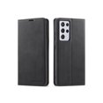 thumbnail image 1 of Samsung Galaxy S21 Ultra 6.8 Inch Case, PU Leather Cover TPU Bumper with Card Holder Kickstand Magnetic Shockproof Flip Wallet Cover, 1 of 5