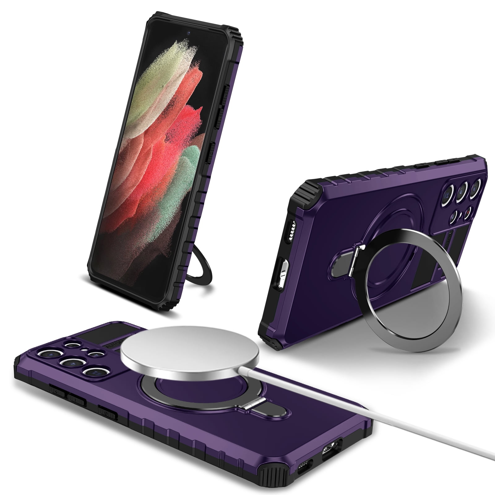 Heavy Duty Windshield Off-Road Mount for Samsung Galaxy 21 Ultra (sku 57798)