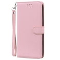 thumbnail image 1 of for Samsung Galaxy S21 Wallet Case, Premium PU Leather Magnetic Flip Phone Cover with Wrist Strap Kickstand Card Slots Case for Samsung Galaxy S21 6.2 Inch,Pink, 1 of 7