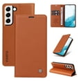 thumbnail image 1 of for Samsung Galaxy S21 Wallet Case with RFID Blocking Credit Card Holder,Classic Vegan PU Premium Leather Folio Magneitc Flip Kickstand Shockproof Cover for Samsung S21 Phone case,Yellow, 1 of 11