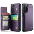 thumbnail image 1 of for Samsung Galaxy S22 5G Case with Card Holder, Wallet Case for Women Men with RFID Blocking, Durable Leather Kickstand Magnetic Clasp Shockproof Phone Case for Samsung Galaxy S22 5G, 1 of 12