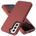 thumbnail image 1 of Samsung Galaxy S22 Case, Dteck Heavy Duty Shockproof Rugged Anti-Drop Hybrid Durable 3-Layer Protective Phone Case Cover Compatible with Samsung Galaxy S22 6.1 inch 2022,Red, 1 of 7