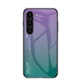 thumbnail image 1 of for Samsung Galaxy S22 Case [Military Grade Shockproof] Stylish Tempered Glass Back Luxury Slim Protective Two Layers Hard PC+Soft Silicone Rugged Women Men Anti-Scratch Cover,Purple, 1 of 8