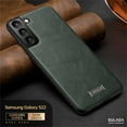 thumbnail image 1 of for Samsung Galaxy S22 Leather Case Wireless Charging, Slim Luxury Classic PU Non-Slip Grip Rugged Bumper Shockproof Protective Cover Men Women Phone Cases for Samsung Galaxy S22,Green, 1 of 8