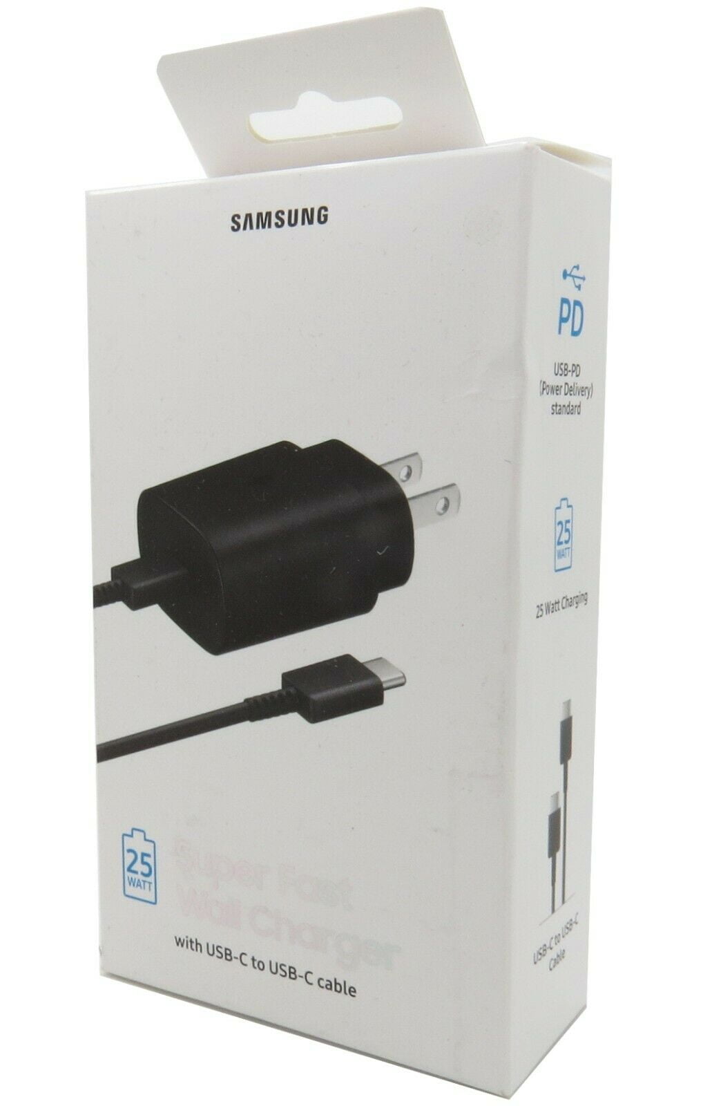 Chargeur USB C 25 W pour Samsung Galaxy S22/S22 Plus/S22 Ultra/S23/S21/S20