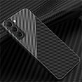 thumbnail image 1 of for Samsung Galaxy S22 Phone Case,Slim Hard PC + Soft TPU Anti-Scratch Shock Absorption Carbon Fibre Durable Protective Case Wireless Charing Cover for Samsung Galaxy S22, Blacksilver, 1 of 10