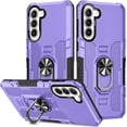 thumbnail image 1 of for Samsung Galaxy S22 Plus 5G Case (Not S22) with Metal Ring Kickstand for Women & Men, Heavy-Duty Protection Shockproof Bumper Cover Case for Samsung Galaxy S22+ Plus 5G TY Purple, 1 of 18