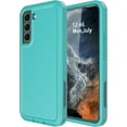 thumbnail image 1 of for Samsung Galaxy S22 Plus Case,[Built in Screen Protector][Shockproof][Dropproof] Samsung S22 Plus Case,Full-Body Rugged Military Grade Protective for S22 Plus 5G Case 6.6 in(Teal), 1 of 14