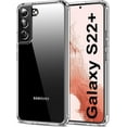 thumbnail image 1 of for Samsung Galaxy S22 Plus Case Clear [Anti-Yellowing] Anti-Scratch Transparent Hard Back and Soft Edge [Military Grade Drop Protection] Shockproof Phone Cover - Crystal Clear, 1 of 8