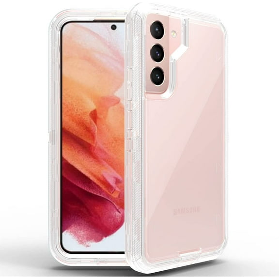 for Samsung Galaxy S22 Plus Case Galaxy S22+ Case Military Drop Tested 3 in 1 Full Body Protective Cover Heavy Duty  Rugged Shockproof for Galaxy S22 Plus S22+ Phone Case (Clear)