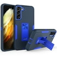 thumbnail image 1 of for Samsung Galaxy S22 Plus Case: Military Grade Protection Shockproof Phone Cover Build-in Hidden Kickstand & Rugged TPU Shell | Matte Durable Drop Proof Heavy Duty Case,Blue+Darkblue, 1 of 10