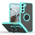 thumbnail image 1 of for Samsung Galaxy S22 Plus Case, Protective Matte Back Case Magnetic For Car Mount with 360° Rotatable Ring Holder Kickstand Shockproof Protective Cover For Samsung Galaxy S22 Plus,
Skyblue, 1 of 8