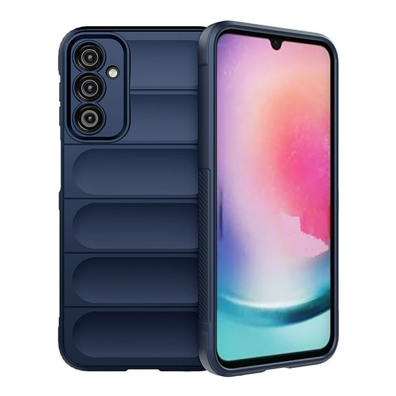 for Samsung Galaxy S22 Plus Grip Case,[Silky Touch Premium Liquid Silicone][Camera Protection] [Soft Anti-Scratch Microfiber Lining],Slim Soft Shockproof Anti-Scratch Phone Case,Darkblue