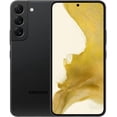 thumbnail image 1 of Unlocked for All Carriers Samsung Galaxy S22 5G Cell Phone 256GB 8GB RAM Phantom Black, 1 of 8