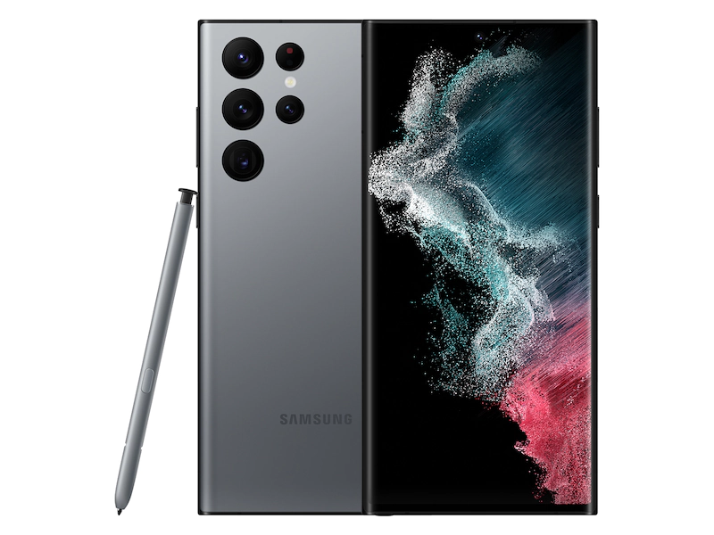 Samsung Galaxy S22 Ultra 5G S908U1 512GB Factory Unlocked (Graphite) Cellphone - image 1 of 6